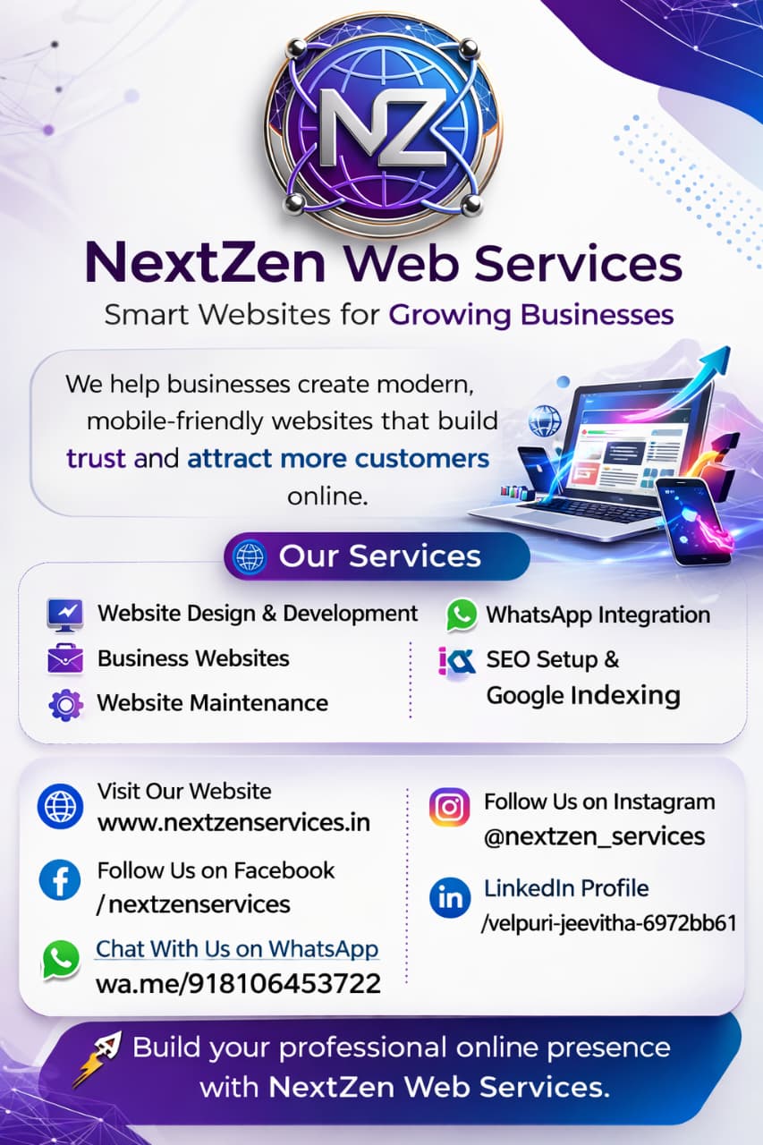 Contact Flyer